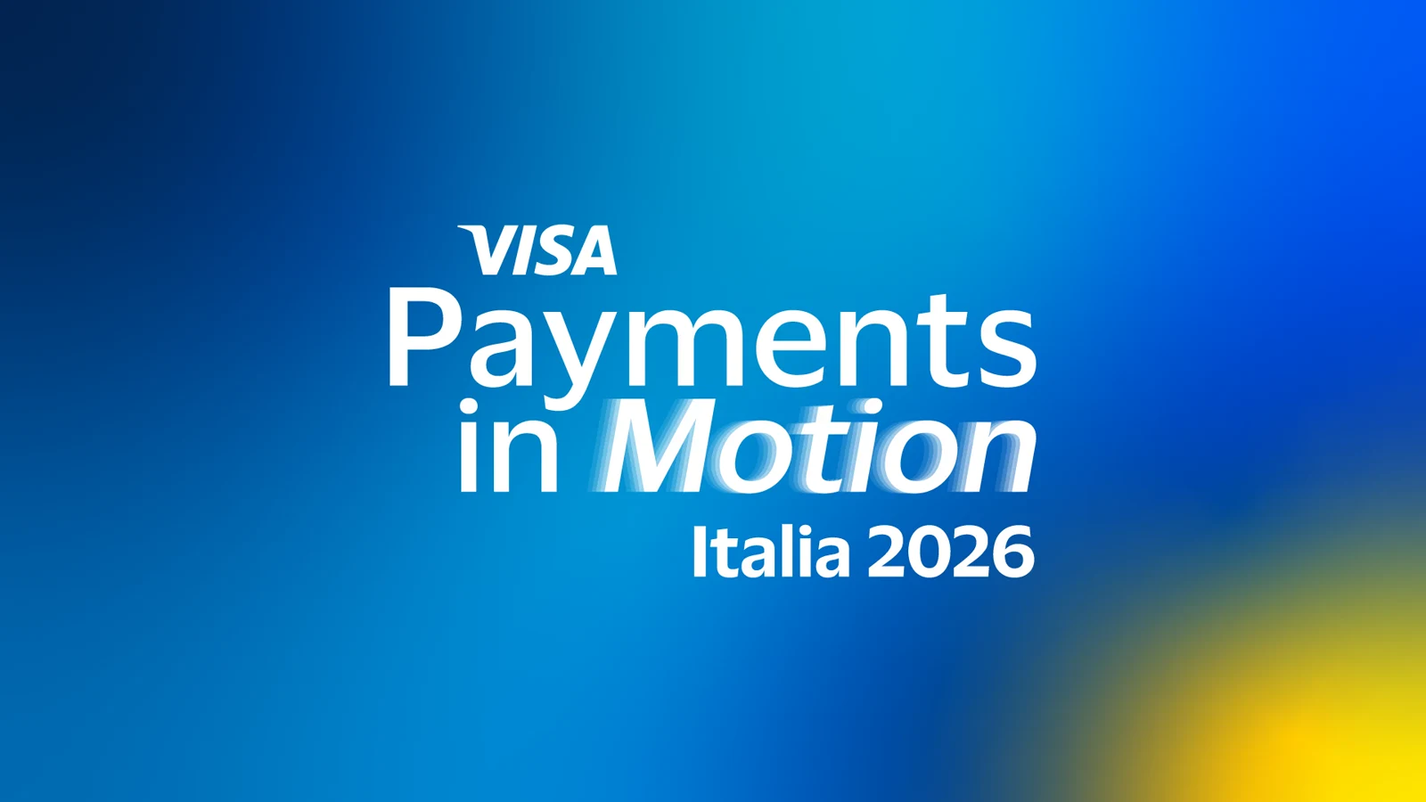 Visa Payments in Motion Italia 2026